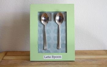 Unique Spooning Art for Wedding Gift or Make Your Own!