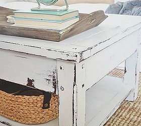 Milk Paint Coffee Table Makeover