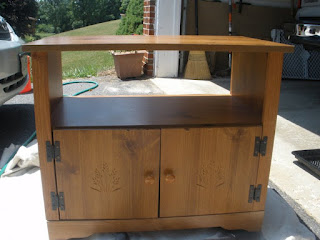 play kitchen from 5 tv stand, chalk paint, chalkboard paint, crafts, painted furniture, repurposing upcycling