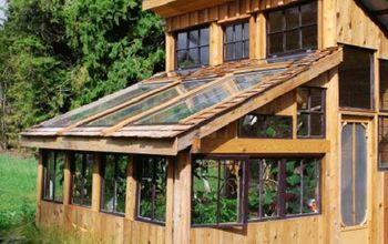 Building a Recycled Greenhouse