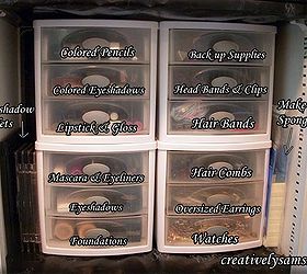 makeup storage, cleaning tips, storage ideas, And this is the finished reorganization of all of my makeup