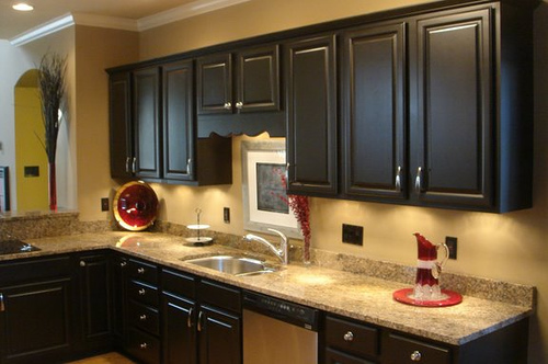 how much will it cost to paint kitchen cabinets, cabinets, painting, With new cabinets so expensive and the quality of real wood refacing improving this has become a very interesting option