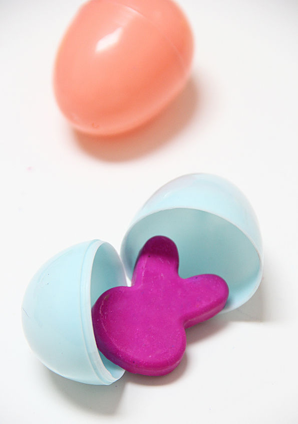 make your own bunny crayons, crafts