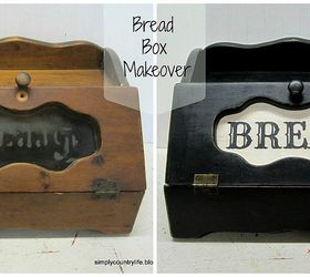 makeover mondays trashy bread box makeover, crafts, painting, repurposing upcycling