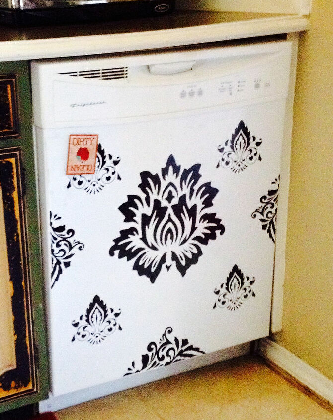 old dishwasher you can t quite afford to replace yet let s make er p, appliances, painting