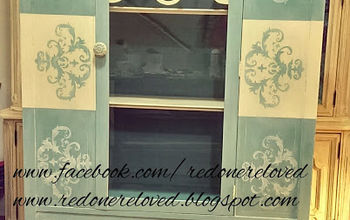 "Cherie" ~ The ReLoved Curio Cabinet