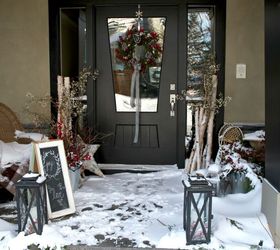 welcome to our christmas home, curb appeal, seasonal holiday decor