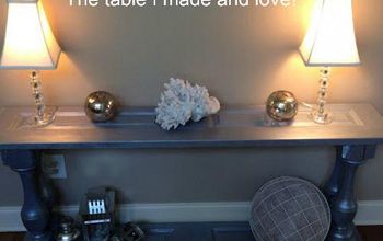 From Closet Doors to Console Table