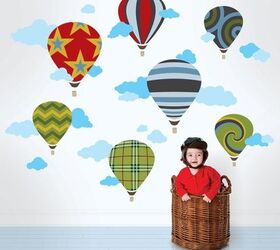 6 cool ways to use vintage wall decals, home decor, wall decor, Great way to decorate a child s room These wall decals are full of color adventure and best of all creativity