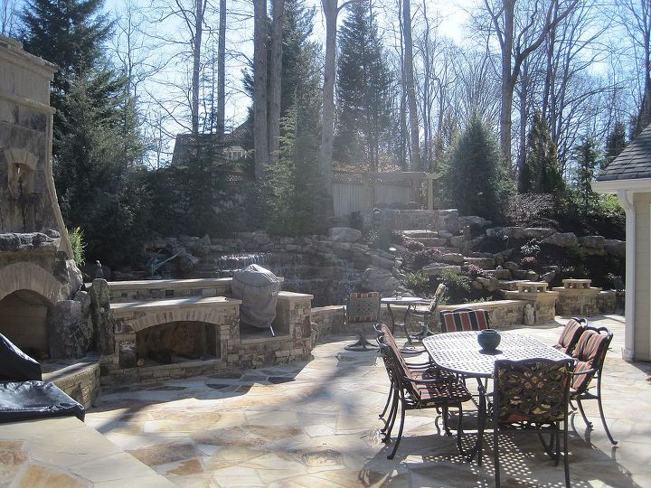 outdoor retreats, landscape, outdoor living, pool designs, Cook centers can be integrated into or with other landscape elements or simply stand alone