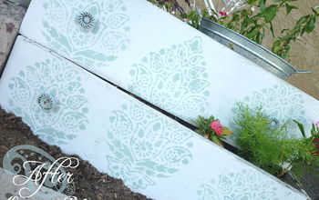 Find some old drawers and turn them into planter boxes.. SO EASY!!