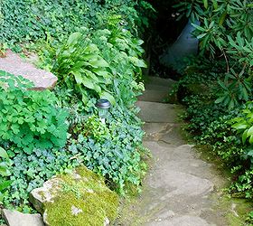 tea house steps at stan hywet, architecture, gardening, stairs, Down down down the other side to the Shakespearean stage for the theater hosted at Stan Hywet every summer