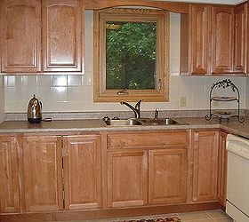 kitchen transformation from 70s to the present, home decor, home improvement, kitchen backsplash, kitchen design, The lower cabinets all have pull outs for easy access There is tons of storage space that was previously wasted