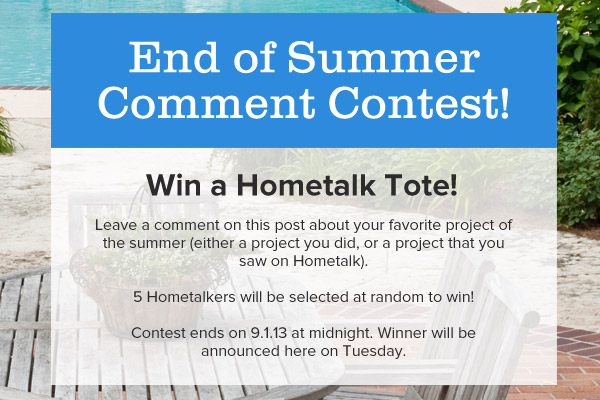 end of summer comment contest