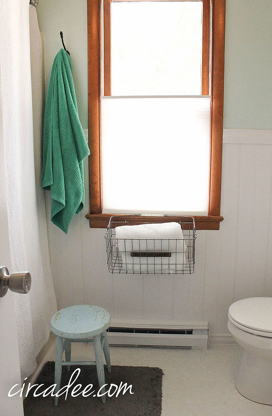 before after diy cottage bathroom, bathroom ideas, home decor, lighting, painted furniture, wall decor