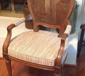 it s all about the little things, home decor, A 40 00 French Provencal chair in mint condition another Craigslist find