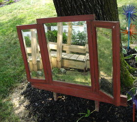 will paint remover damage a mirror, vintage three paneled beveled mirror