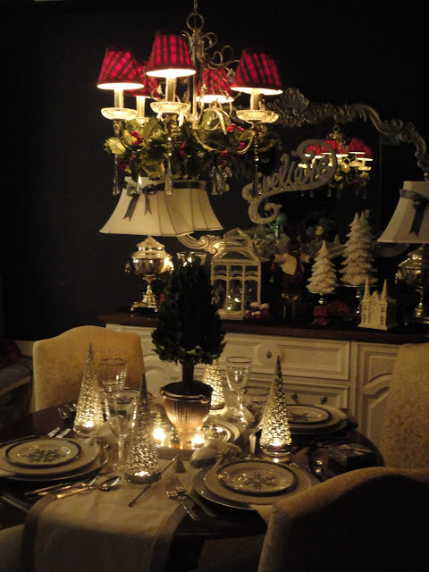 holiday dining room ralph lauren amp goodwill, christmas decorations, seasonal holiday decor, Merry Christmas