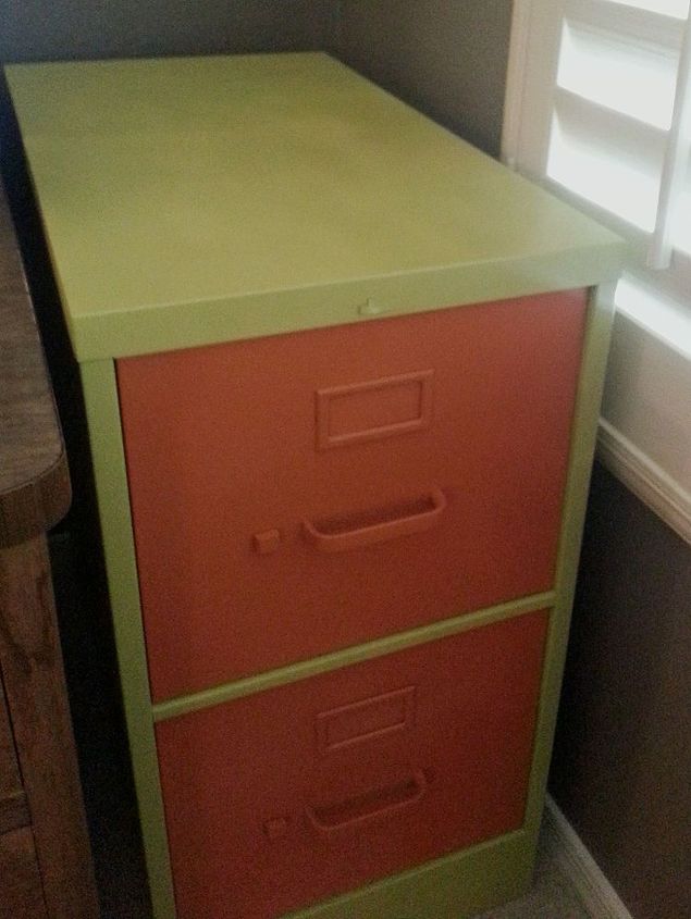 filing cabinet redo, kitchen cabinets, painted furniture