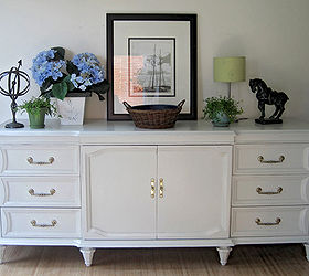 my latest project painted sideboard credenza, painted furniture