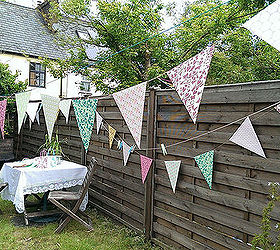 diy giant party decorations, crafts, bunting