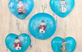Make Snow Globe Soap Ornaments for Your Tree