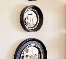 little cottage on the pond home tour, home decor, Convex mirrors