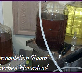 diy jerusalem artichoke wine, homesteading, repurposing upcycling, We have slowly turned our office into a wine rack and fermentation room It is nice to have all of your supplies handy in one location