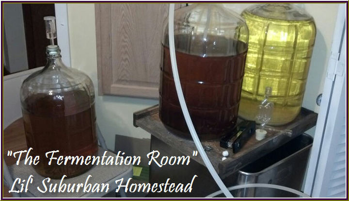 diy jerusalem artichoke wine, homesteading, repurposing upcycling, We have slowly turned our office into a wine rack and fermentation room It is nice to have all of your supplies handy in one location