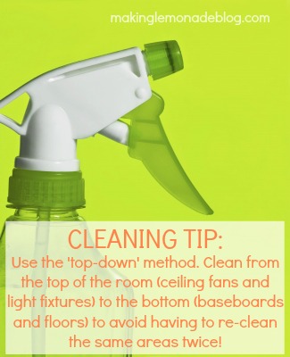 dicas e truques brilhantes de limpeza de primavera para limpar sua casa rapidamente