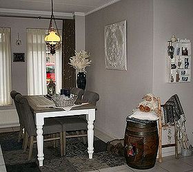 make over livingroom, fireplaces mantels, home decor, living room ideas, we moved the diner table to the front of the house