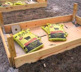 how to build raised beds, gardening, raised garden beds, Constructing a raised bed