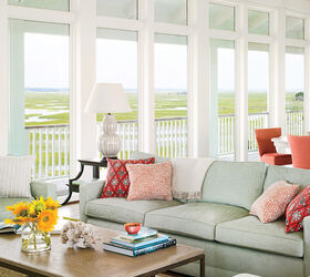 classically cool shore house, home decor, Shop the living room