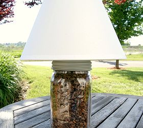 diy mason jar lamp, diy, lighting, mason jars, repurposing upcycling