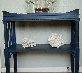 sweet little side table, home decor, painted furniture