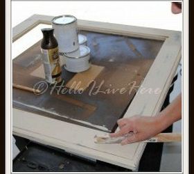 diy 15 coffee table makeover, chalk paint, diy, painted furniture, Shabby the paint