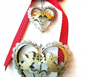 be my valentine, seasonal holiday d cor, valentines day ideas, red ribbon and hearts