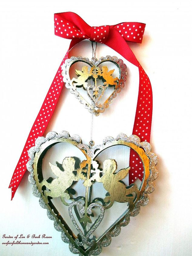 be my valentine, seasonal holiday d cor, valentines day ideas, red ribbon and hearts