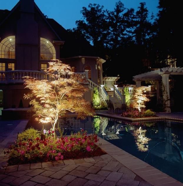 pool lighting, lighting, outdoor living, pool designs