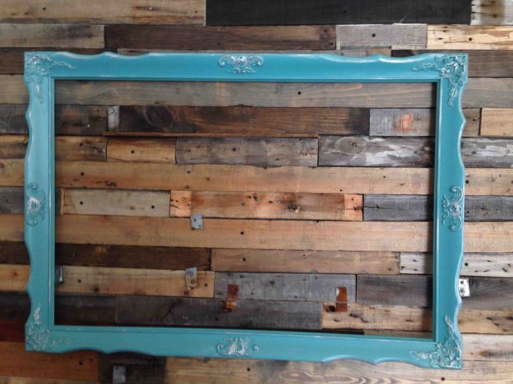 parede de madeira recuperada, Posta em cena