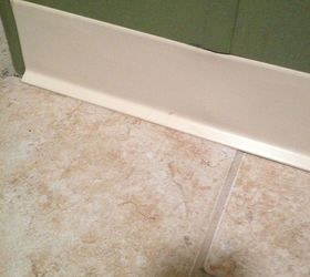 looking for white plastic mop boards, flooring, home maintenance repairs, This is what it looks like
