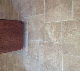 sealer to get tile floor and wall grout clean, bathroom ideas, home maintenance repairs, tile flooring, tiling, After grout shield