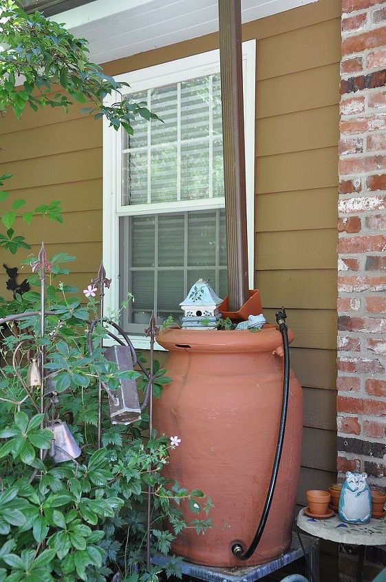 not all rain barrels are exactly the same, homesteading, fire pit