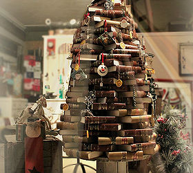 repurposed christmas tree, christmas decorations, gardening, repurposing upcycling, seasonal holiday decor