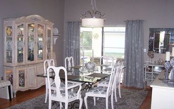 My Dining Room Redo With Reused Furnishings