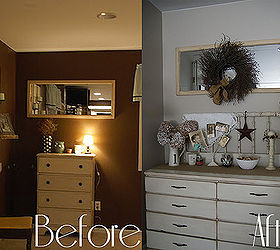 bedroom makeover, bedroom ideas, home decor, painting