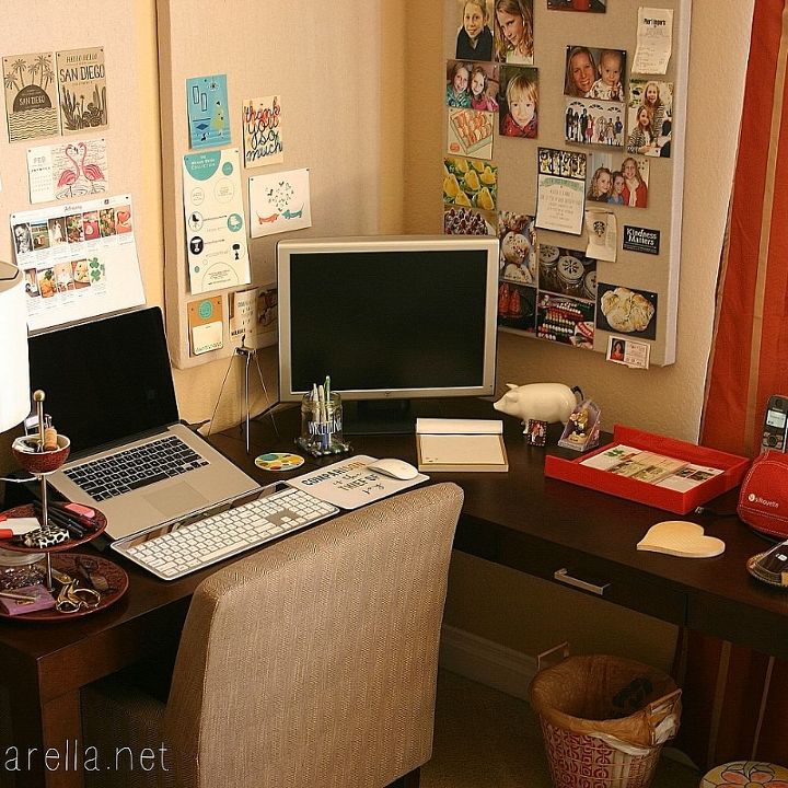 from unused corner to corner office, bedroom ideas, craft rooms, home decor, home office, This is the story of how I got myself a corner office