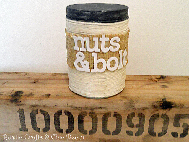 diy storage from recycled christmas tins, crafts, repurposing upcycling