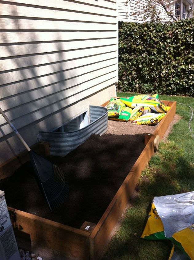 diy garden box for a small yard tutorial, diy, gardening, how to, raised garden beds, woodworking projects