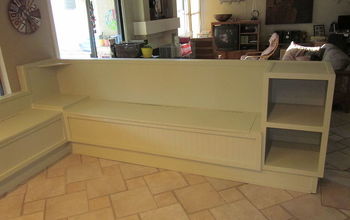 L-shaped Bench With Under Seat Storage